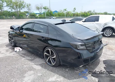 2020 Honda Accord Sport из США, поврежденный, VIN 1HGCV1F34LA028499